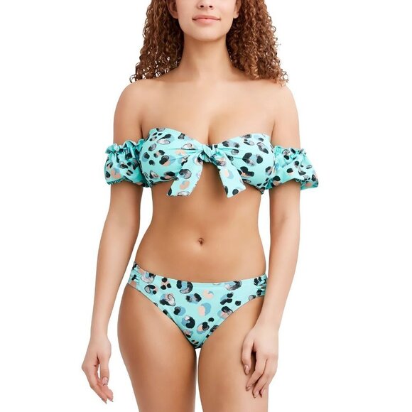NWT BCBGeneration bandeau bikini top & bottom set, M - Picture 5 of 15